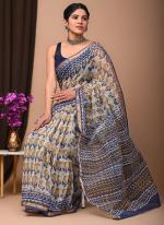 Cotton Multi Colour  Digital Printed Saree